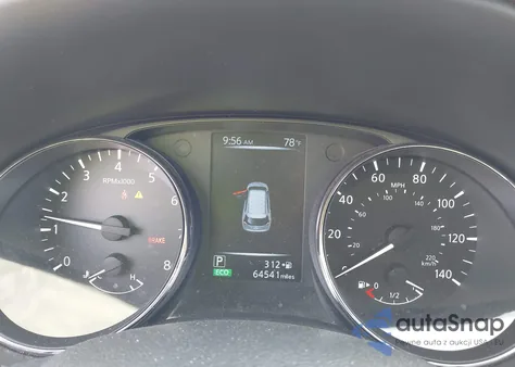 2017 Nissan Rogue Sv z USA, uszkodzony, nr VIN 5N1AT2MV0HC841769